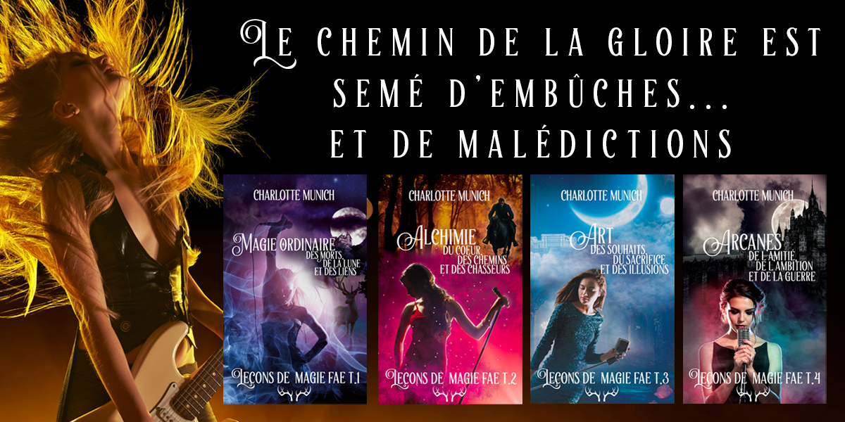 bannière de présentation des leçons de magie fae